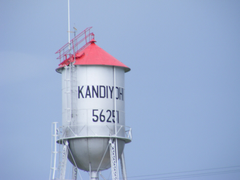 Water tower, Kandiyohi Minnesota, 2014