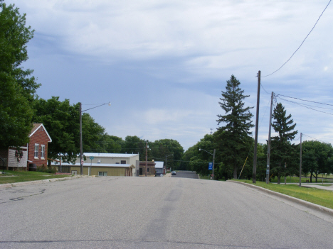 Street scene, Kandiyohi Minnesota, 2014
