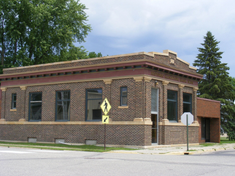 Historic Kandiyohi Bank Building, Kandiyohi Minnesota, 2014