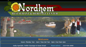 Nordhem Restaurant & Heritage Center, Karlstad Minnesota