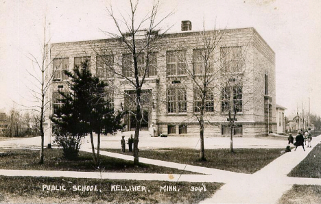 Public School, Kelliher Minnesota, 1930's?