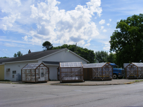 Street scene, Kerkhoven Minnesota, 2014