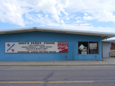 Grocery store, Kerkhoven Minnesota, 2014