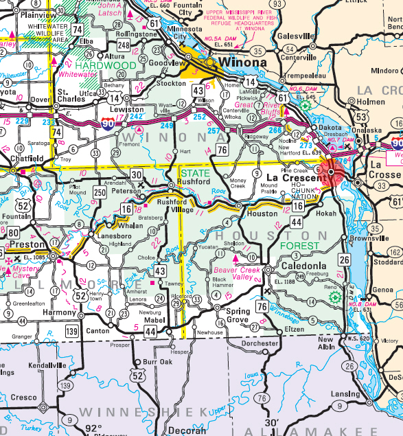 Guide to La Crescent Minnesota