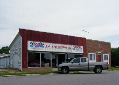 Street scene, La Salle Minnesota, 2014