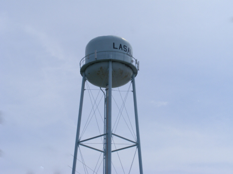 Water tower, La Salle Minnesota, 2014