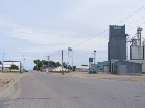 Street scene, La Salle Minnesota, 2014