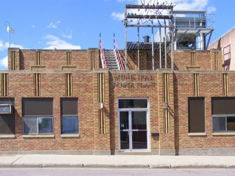 Municipal Power Plant, Lake Crystal Minnesota, 2014