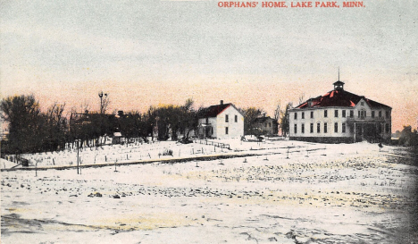 Orphans' Home, Lake Park Minnesota, 1909