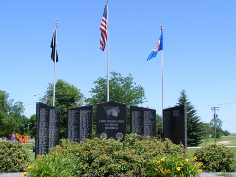 Lake Wilson Area Veterans Memorial, Lake Wilson Minnesota, 2014