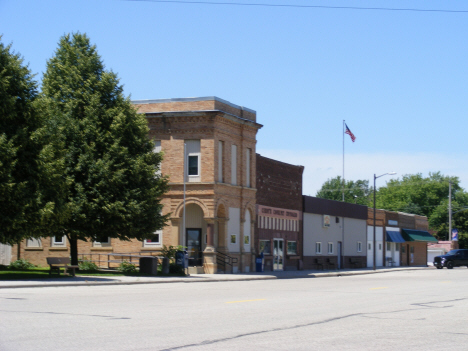 Street scene, Lake Wilson Minnesota, 2014