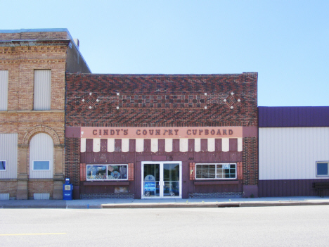 Street scene, Lake Wilson Minnesota, 2014