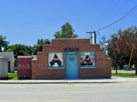 Used clothing store, Lake Wilson Minnesota, 2014