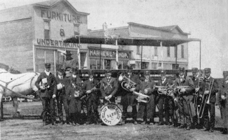 The Lake Wilson Nickel Plate Band, Lake Wilson Minnesota, 1905