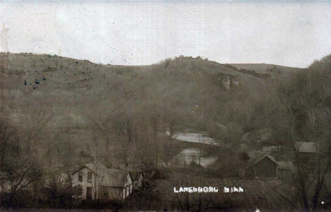 General view, Lanesboro Minnesota, 1910