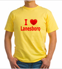 I Love Lanesboro T Shirt