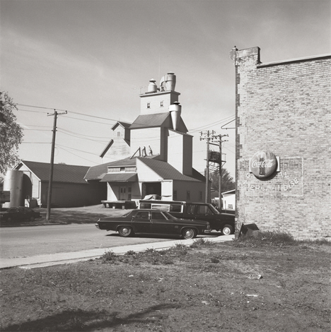 Street scene, Lester Prairie Minnesota, 1968