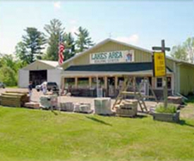 Lakes Area Building Center, Longville Minnesota