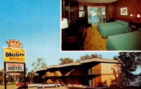 Cliff Dweller Motel on Highway 61, Lutsen Minnesota, 1970's