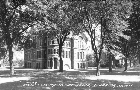 Rock County Court House, Luverne Minnesota, 1950's