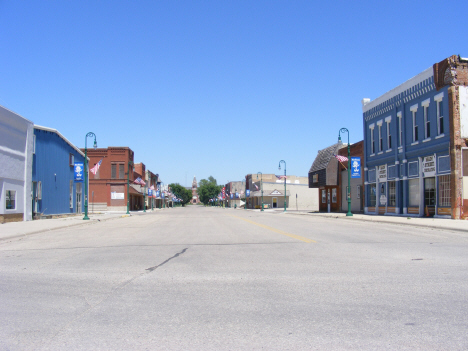 Street scene, Madison Minnesota, 2014