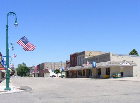 Street scene, Madison Minnesota, 2014