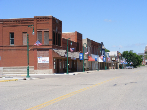 Street scene, Madison Minnesota, 2014