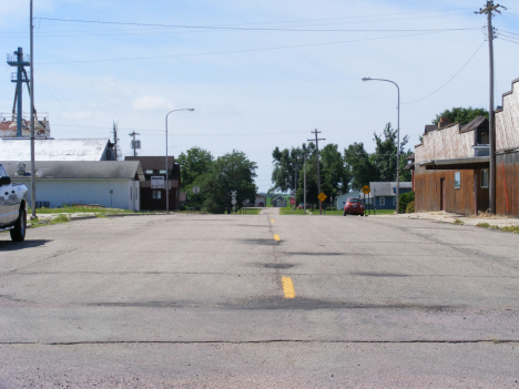 Street scene, Magnolia Minnesota, 2014