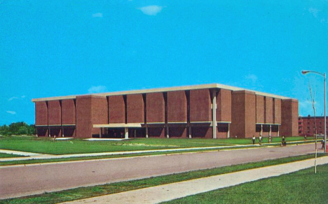 Memorial Library, Mankato State College, Mankato Minnesota, 1966
