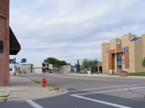 Street scene, Mankato Minnesota, 2014