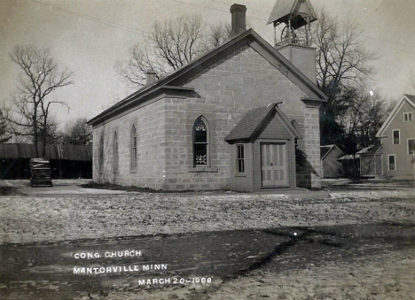 Congregational Church, Mantorville Minnesota, 1908