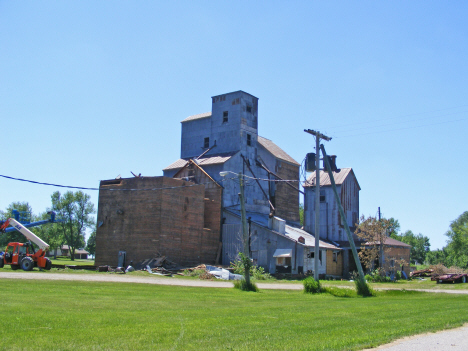 Old grain elevators, Marietta Minnesota, 2014