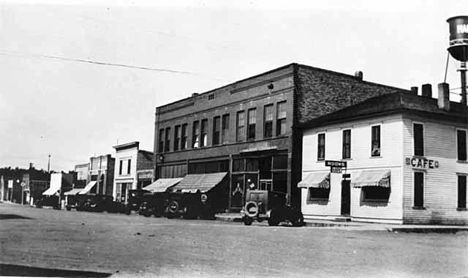 Main street, Marietta Minnesota, 1923