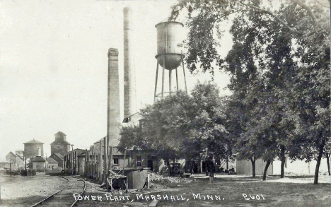 Power Plant, Marshall Minnesota, 1921