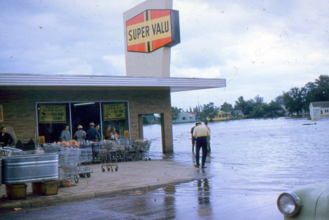 Flood, Marshall Minnesota, 1957