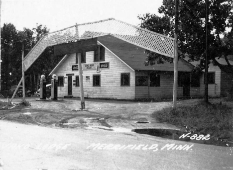 Lodge at Shing Wako Resort, Merrifield Minnesota, 1947