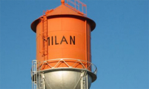 Milan Minnesota Water Tower