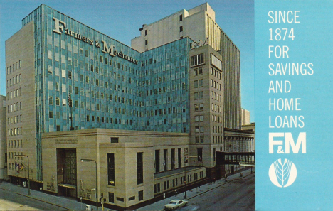 Farmers and Mechanics Bank, Minneapolis Minnesota, 1970