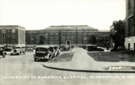 University of Minnesota Hospital, Minneapolis Minnesota, 1940's