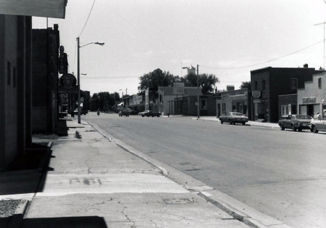 Street scene, Minneota Minnesota, 1974