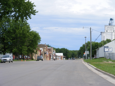 Street scene, Minneota Minnesota, 2011