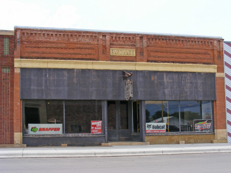 Former hardware store, Minneota, Minnesota, 2011