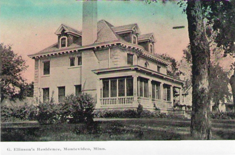 G. Elinson's Residence, Montevideo Minnesota, 1910's