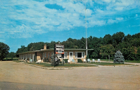 Monte Motel, Montevideo Minnesota, 1960's