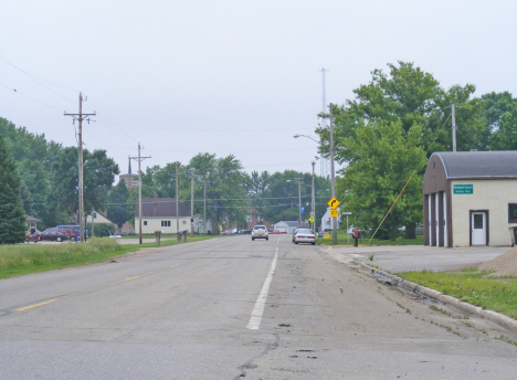 Street scene, Morgan Minnesota, 2011