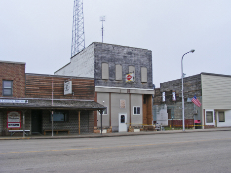 Street scene, Morgan Minnesota, 2011