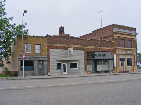 Street scene, Morgan Minnesota, 2011