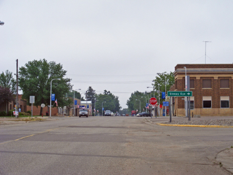 Street scene, Morgan Minnesota, 2011