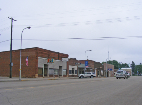 Street scene, Morgan Minnesota, 2011