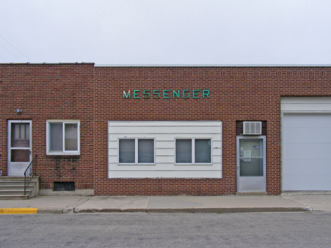 Former Morgan Messenger newspaper office, Morgan Minnesota, 2011